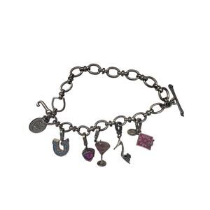 VERY RARE VINTAGE JUICY COUTURE CHARM BRACELET VHTF 2001 2000s Y2K
